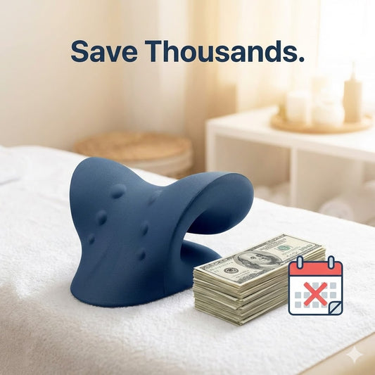 NeckCloud™ – Orthopedic  Cervical Traction Stretcher for Instant Pain Relief & Posture Correction (8 Min/Day)