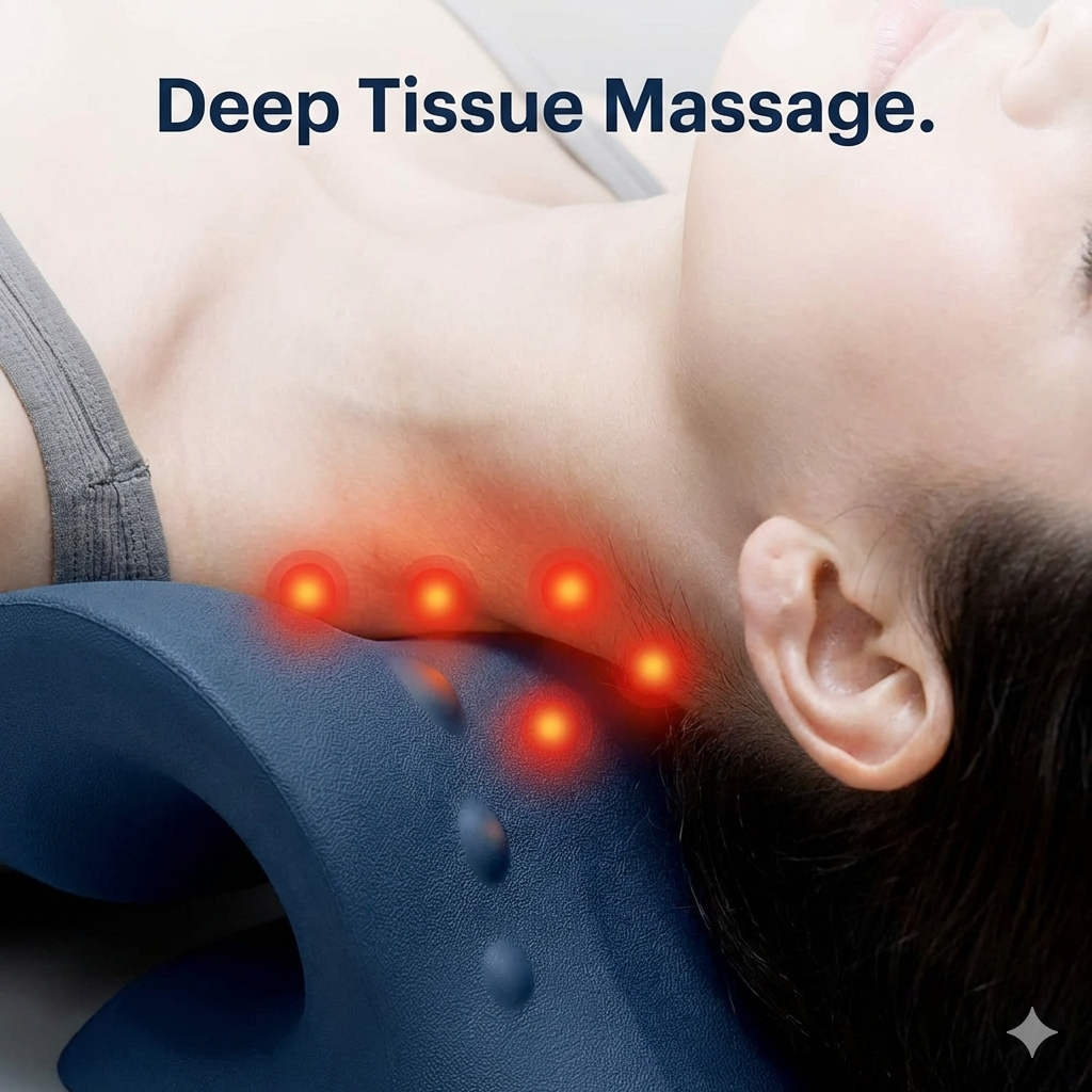 NeckCloud™ – Orthopedic  Cervical Traction Stretcher for Instant Pain Relief & Posture Correction (8 Min/Day)